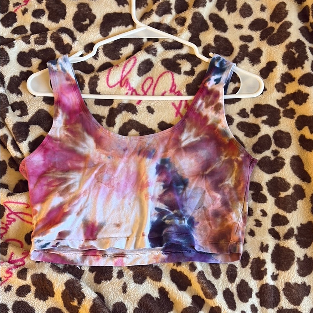 Tie-Dye Crop Top